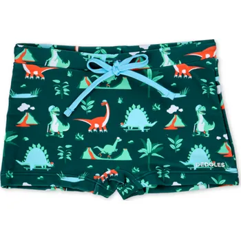 Dívčí plavky Veselé dětské plavky Dino na skateboardu