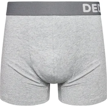 Boxerky Tmavošedé melírované pánské boxerky