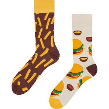 Pánské oblečení Dedoles Veselé ponožky Burger a hranolky