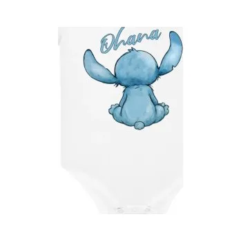 Žertovný předmět Ohana - dětské body s potiskem pro fanoušky lilo a stitche- Tričkový.cz