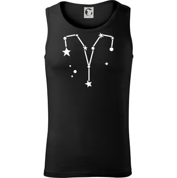 Souhvězdí - Aries - Beran - Tílko pánské Core - XL ( Černá )
