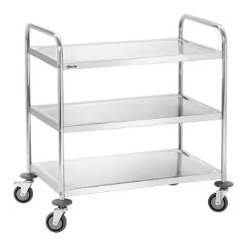 Servírovací stolek Servírovací/přepravní vozík se 3 policemi