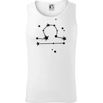 Souhvězdí - Libra - Váhy - Tílko pánské Core - S ( Bílá )