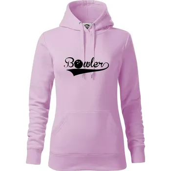 Dámská mikina Bowler - Mikina dámská Cape s kapucí - XS ( Orchid )