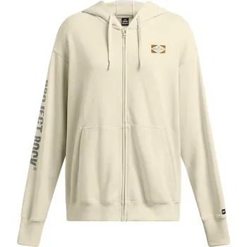 Dámská mikina Under Armour Tech Fleece Full-Zip Hoodie Brown 12 (M)