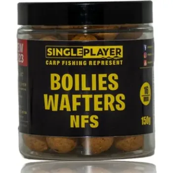 Krmivo pro hospodářské zvíře SINGLEPLAYER Boilies Wafters NFS 150g 16mm SINGLEPLAYER Boilies Wafters NFS 150g 16mm