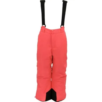 Dětské lyžařské kalhoty ALPINE PRO DORENO 164/170 Růžová, Černá