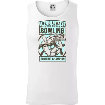 Bowling Champion - Tílko pánské Core - XL ( Bílá )