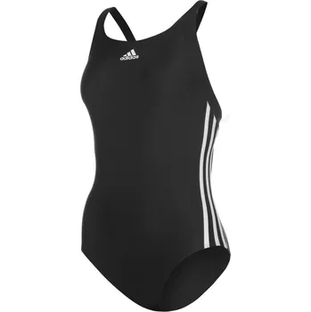 Dámské plavky adidas Classic 3-Stripes Swimsuit Womens Black/White 36