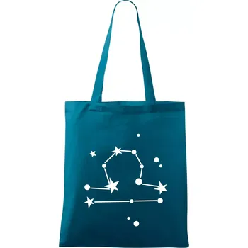 Souhvězdí - Libra - Váhy - Taška bavlněná - 42 x 38 cm ( Petrolejová )