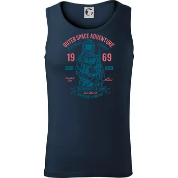 Outerspace Adventure 69 - Tílko pánské Core - XL ( Námořní modrá (velmi tmavá - téměř černá) )