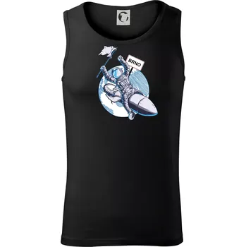 Brno penis raketa - Tílko pánské Core - 2XL ( Černá )