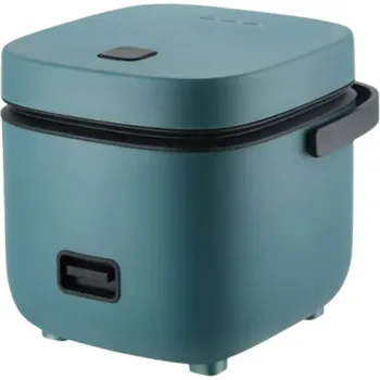 Rýžovar Mini rýžovar 1,2 l Elektrický vařič a ohřívač jídla pro 1–2 osoby Automatický napařovač Domácí kuchyňský spotřebič 180 x 200 x 180 mm zelená