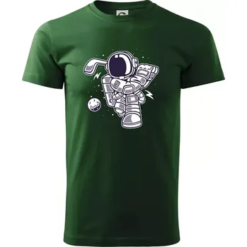 Pánské tričko Florbalátor - Triko extra velké (5-8XL) - 6XL ( Lahvově zelená )