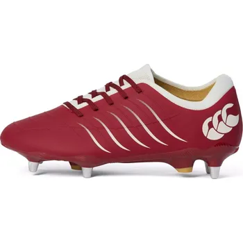 Kopačky Canterbury Phoenix 2 Pro Mens Soft Ground Rugby Boots Red Dahlia 9.5 (44.5)