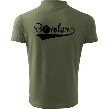 Pánská košile Bowler - Polokošile pánská Pique Polo 203 - 3XL ( Khaki )