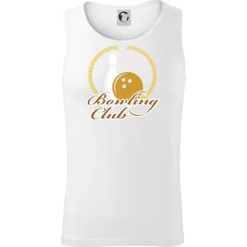 Bowling cup věnec - Tílko pánské Core - 2XL ( Bílá )