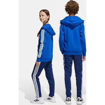 adidas Tepláková souprava Seasonal Essentials Tiberio 3-Stripes JI6209 Modrá Regular Fit 15_16Y