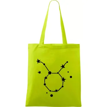 Souhvězdí - Taurus - Býk - Taška bavlněná - 42 x 38 cm ( Limetková )