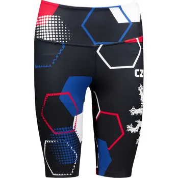 Dámské kalhoty Dámské funkční legíny nad kolena premium ALTISPORT VOJ/ALW036LEG02 HEXA ČERNÁ XL