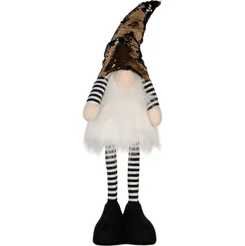 Clayre & Eef - Dekorativní figurka skřítka s LED osvětlením 66327