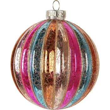 Vánoční ozdoba Clayre & Eef - Skleněná vánoční ozdoba 6GL5176