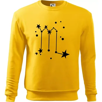 Pánská mikina Souhvězdí - Scorpio - Štír - Mikina Essential pánská - 3XL ( Žlutá )