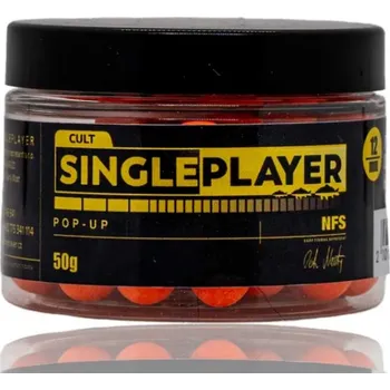 Krmivo pro hospodářské zvíře SINGLEPLAYER Pop-up Boilies NFS 50g 12mm SINGLEPLAYER Pop-up Boilies NFS 50g 12mm