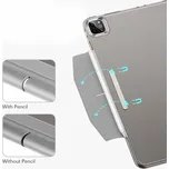 ESR pouzdro Ascend Trifold Case pro iPad Pro 12.9" 2021/2022 - Silver Gray
