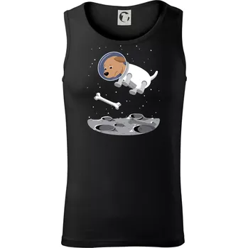 Pes ve vesmíru (Hana-creative) - Tílko pánské Core - XL ( Černá )