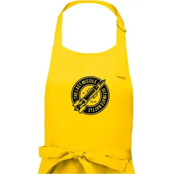 Kuchyňská zástěra The Last Missile - Pánská zástěra na vaření - Univerzální velikost ( Žlutá )