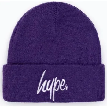 Kšiltovka Hype Adults Script Beanie Purple 1SZ