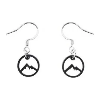 Náušnice Dřevěné náušnice Mountains Earrings s možností výměny či vrácení do 30 dnů - EAD12