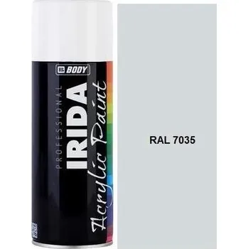 Barva ve spreji BODY IRIDA akrylátový sprej RAL 7035 400ml