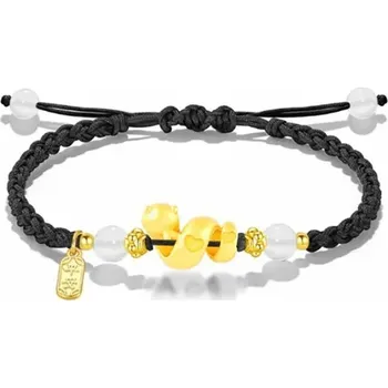 Náramek Hadí ochranný náramek pro štěstí | náramek, amulet - A11