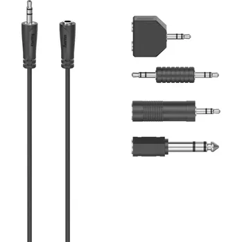Audio kabel Hama audio jack propojovací set, 5dílný 205122