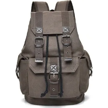 Sportovní batoh Pánský batoh E1078 tmavě hnědá