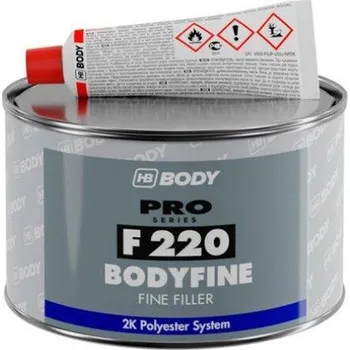 Tmel HB BODY fine F220 tmel jemně bily 1kg