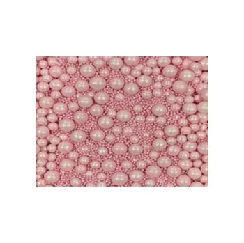 Jedlá dekorace na dort Cukrová dekorace - RŮŽOVÝ MIX/ 30 g