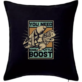 Polštář You need some little boost - Polštář 50x50 - 50x50 - Pouze potah ( Černá )