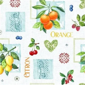 ubrus Ubrus PVC metráž šířka 140 cm citrusy MIS570