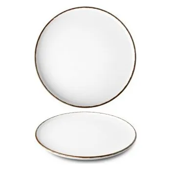 Talíř OPTIMO talíř mělký 29 cm PICNIC hnědá (3 ks)