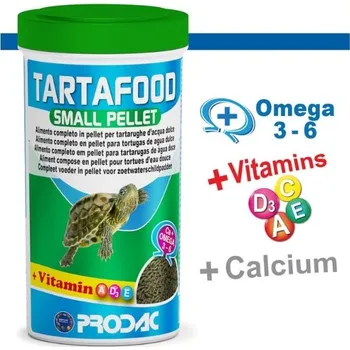 Krmivo pro rybičky PRODAC Tartafood Small Pellets 100ml