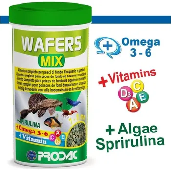 Krmivo pro rybičky PRODAC Wafers Mix 250ml