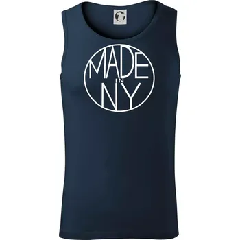 Made in NY - Tílko pánské Core - XL ( Námořní modrá (velmi tmavá - téměř černá) )