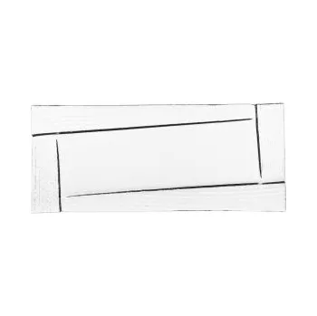 Tác ZOOM čirý se strukturou 40 x 17 cm