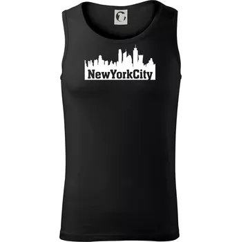 Pánské termoprádlo New York City silueta - Tílko pánské Core - L ( Černá )