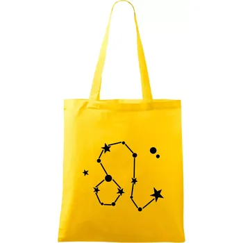 Souhvězdí - Leo - Lev - Taška bavlněná - 42 x 38 cm ( Žlutá )