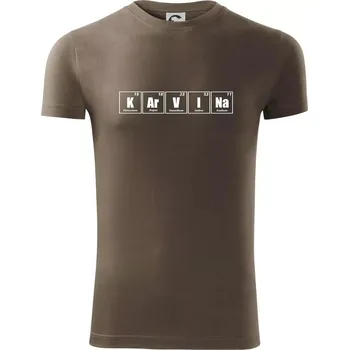 Periodická tabulka Karviná - Viper FIT - Pánské zůžené tričko - 3XL ( Army )