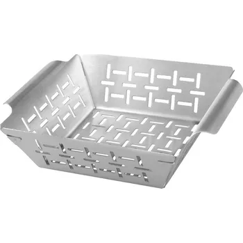 Příslušenství pro gril Grilovací koš nerez 22x18x5,5cm GRILL